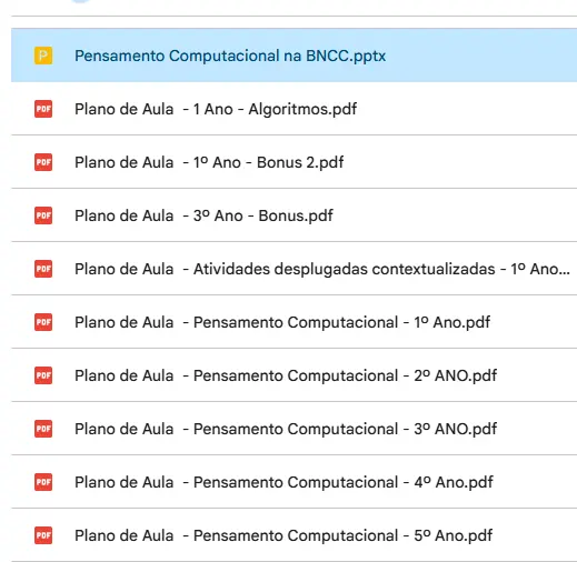 Atividades por habilidade BNCC